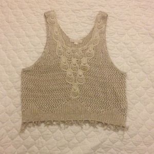 Crochet tank top