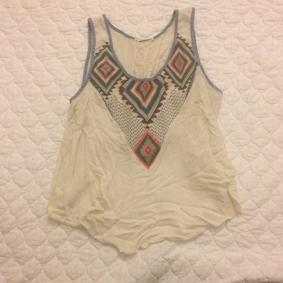Patterned tank top