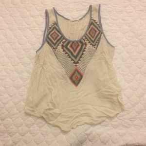 Patterned tank top