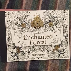 Johanna Basford book of 20 postcards. Brand new.