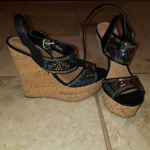 Nine West wedge heel sandal