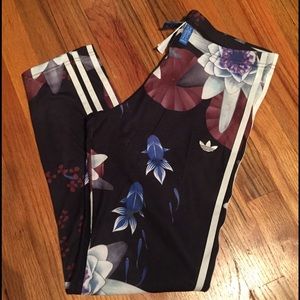 Adidas Lotus Print Leggings