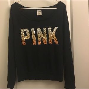 SOLD! Black long sleeve from PINK