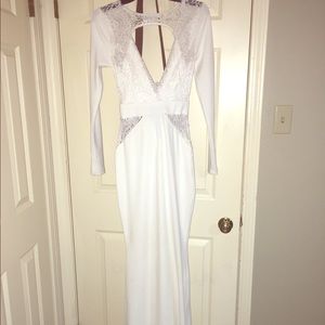 White prom dress or special occasion dress