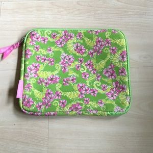 Lilly Pulitzer soft iPad sleeve