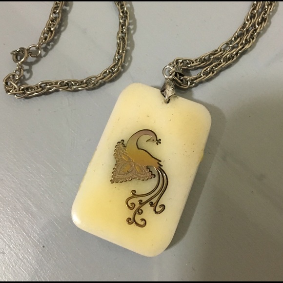 Peacock Necklace - Picture 2 of 2