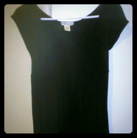 Black babydoll top