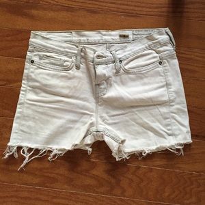 All saints denim shorts