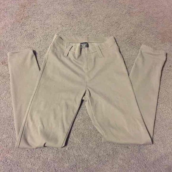 Gray jeggings
