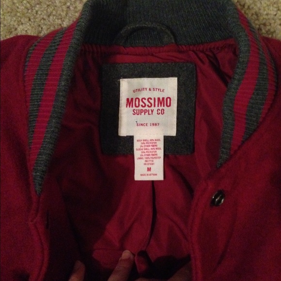 Mossimo Varsity Jacket Medium - image 2