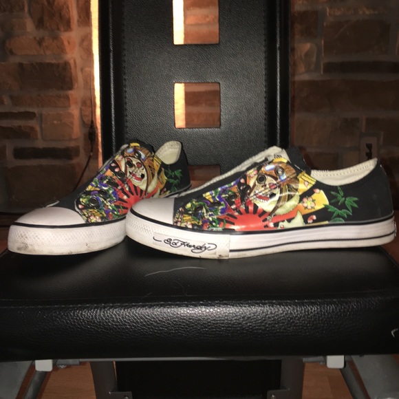 Ed Hardy tennis shoes