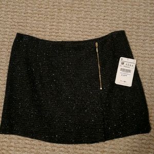 Navy Blue Zara Skirt - Medium