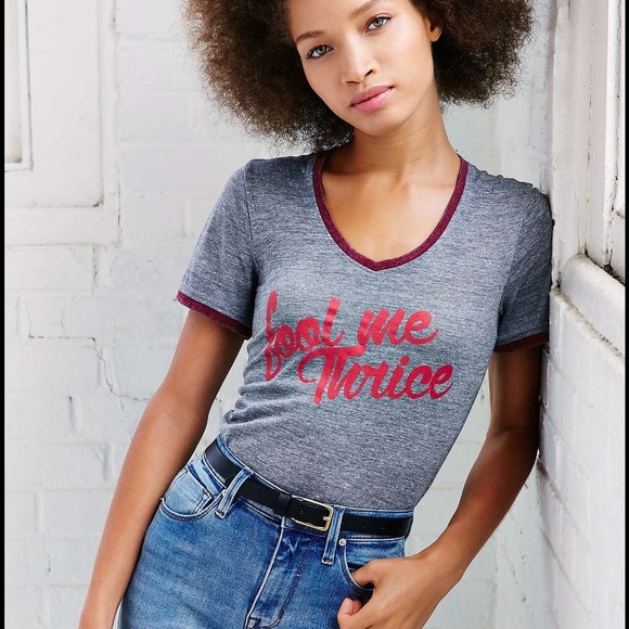 FOOL ME TWICE TEE