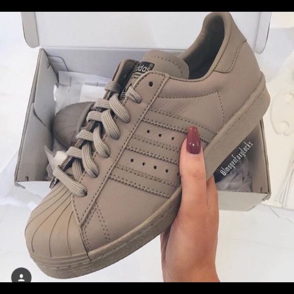 Adidas Shoes - Gray Adidas Superstars