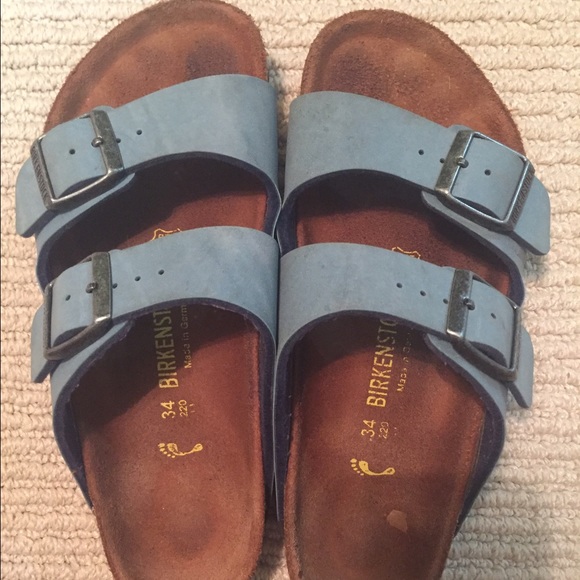 Blue Birkenstocks