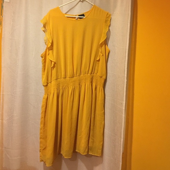 Yellow dress