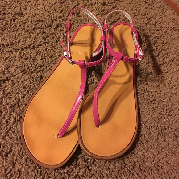 Aldo pink sandals