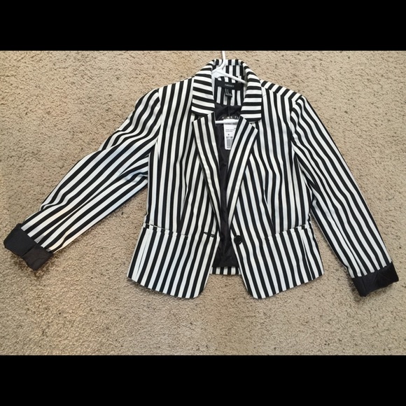Stripped blazer
