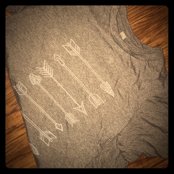 Gray Arrow Tee