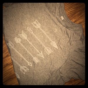 Gray Arrow Tee
