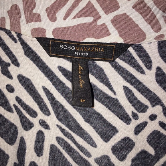 BCBGMaxAzria Stretch Jersey Naomi Wrap Dress - Picture 4 of 4