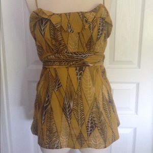 BCBG Maxazria spaghetti strap top