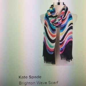 Kate spade Brighton Wave scarf🎀🎀🎀
