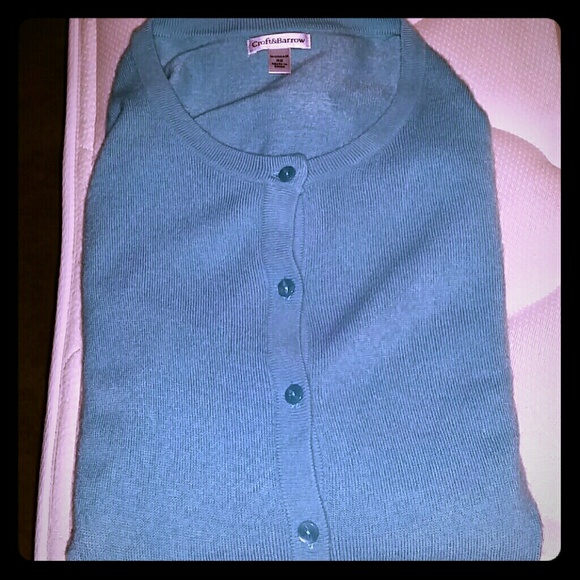 Beautiful teal blue cardigan
