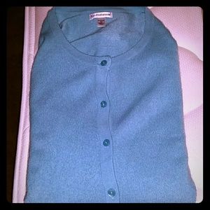Beautiful teal blue cardigan