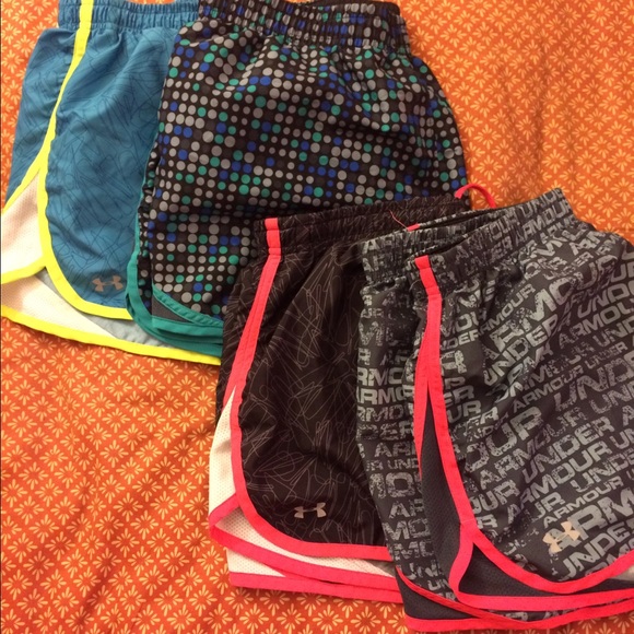 Under armour running shorts