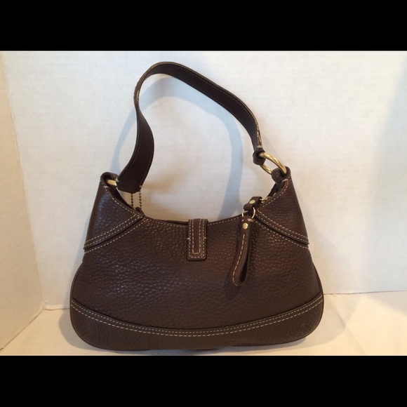 Coach Pebbled Leather Shoulder Bag NWOT - Picture 2 of 3
