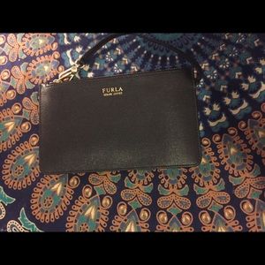 🇺🇸 Memorial Sale! Furla Safiano Leather Wristlet