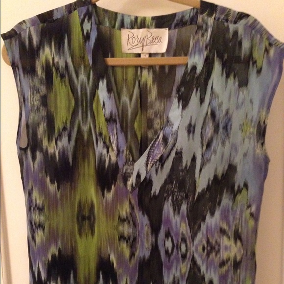 Rory Beca ikat blouse