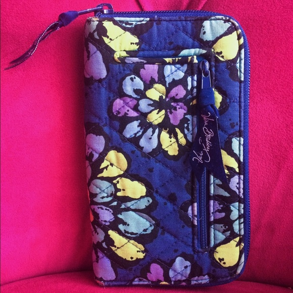 Vera Bradley Indigo Pop Wallet