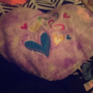 Heart shaped pillow