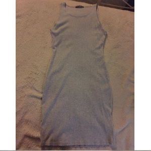Tight grey dress