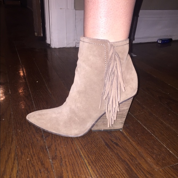 Isola Fringe Booties