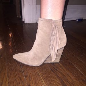 Isola Fringe Booties