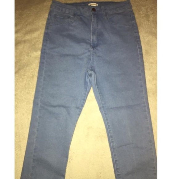 High waisted blue jeans - Picture 1 of 1