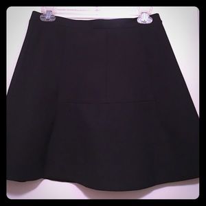 Mini black skirt