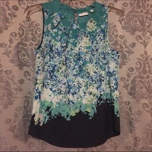 Floral Tank Size Medium $15