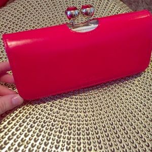 Ted Baker London Leather Wallet 💋 Red Glam