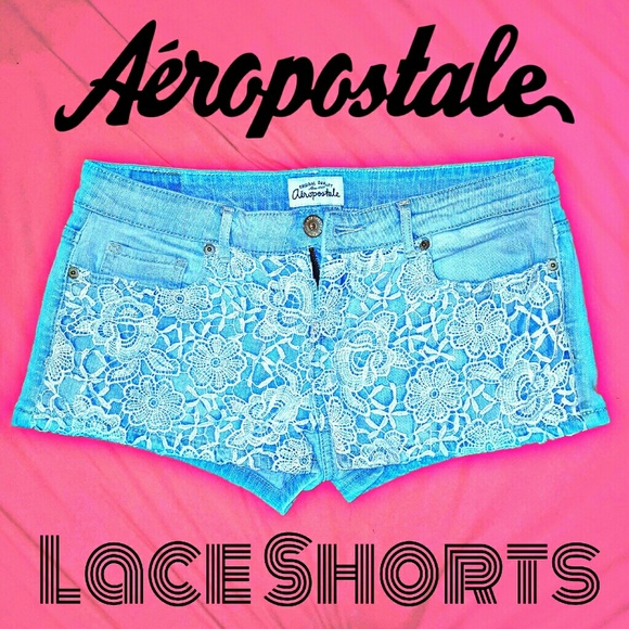 Cute Lace Shorts - Aeropostale - sz. 7/8