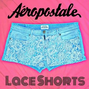 Cute Lace Shorts - Aeropostale - sz. 7/8