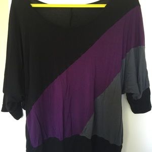 Diagonal Striped Top