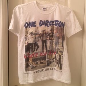 1D Where We Are Tour Tee