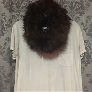 Faux Fur Infinity Scarf $5