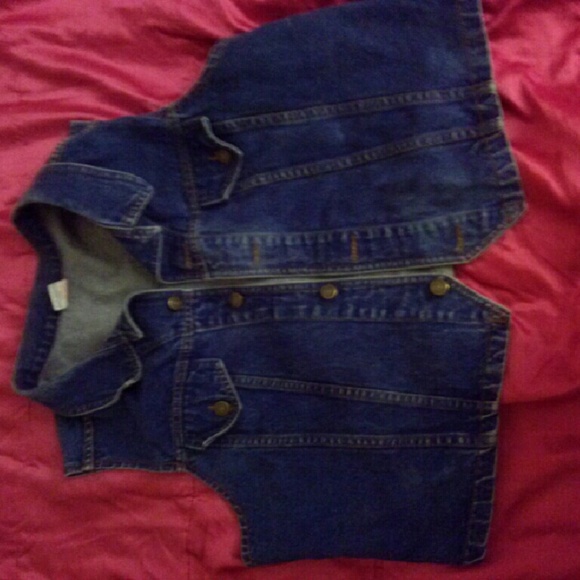 Blue Jean vest plus size