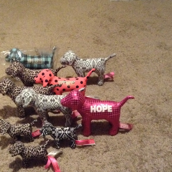 Victoria secret pink dogs