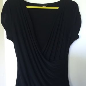 Black Cross Front Top